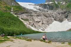 Boyabreen Gletscher