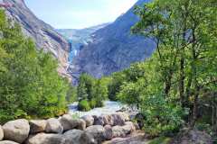 Wanderung Brikdalsbreen Gletscher 2 Stunden