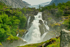 Wanderung Brikdalsbreen Gletscher 2 Stunden