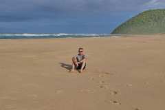 Strand von St. Lucia. iSimangaliso Wetland Park