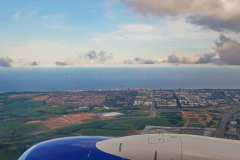 Landeanflug auf Durban