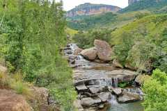 Wanderung zu den Tiger Falls, Drakensberge