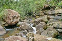 Wanderung zu den Tiger Falls, Drakensberge