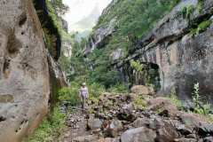 Wanderung zu den Tugela Falls, Drakensberge