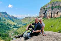 Wanderung zu den Tugela Falls, Drakensberge