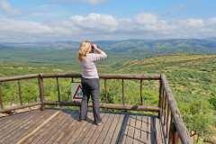 Im Ithala Game Reserve. Unterkunft im Ntshondwe Camp