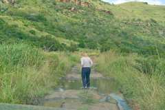 Im Ithala Game Reserve. Unterkunft im Ntshondwe Camp