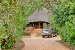 Im Ithala Game Reserve. Unterkunft im Ntshondwe Camp