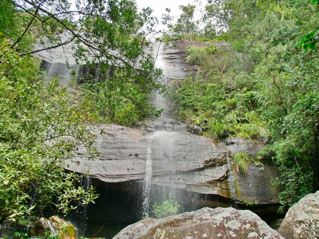 Wanderung zu den Tiger Falls, Drakensberge